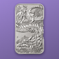 2023 Perth Mint Dragon 1 oz Silver Bar from Roll in New Ultra Capsule