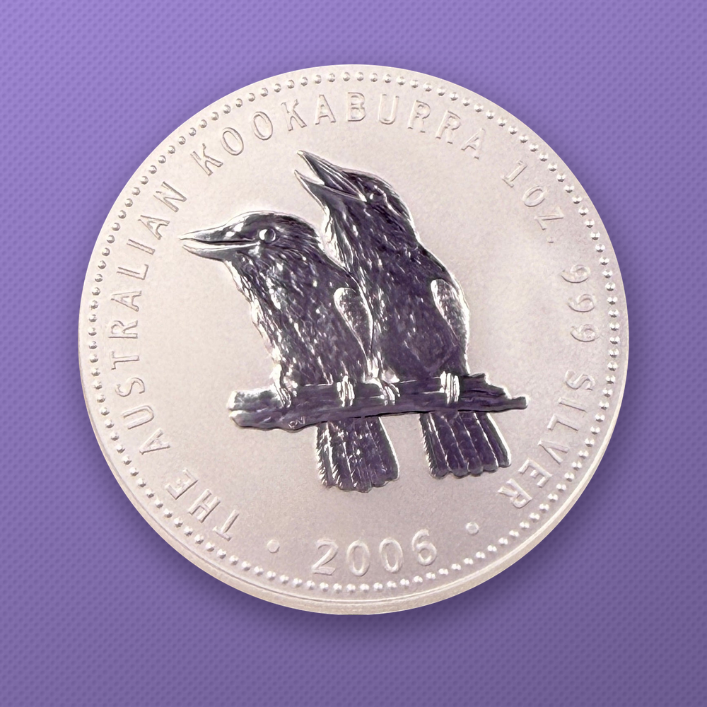 2006-P Australia Kookaburra $1 1 oz .999 Silver Coin BU