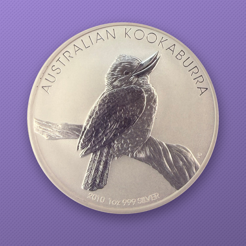 2010-P Australia Kookaburra $1 1 oz .999 Silver Coin BU