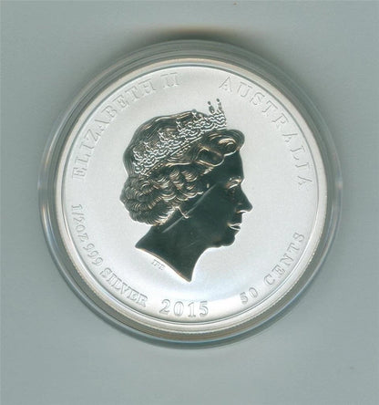 2015 Australia Lunar Series II Goat Colored 1/2 oz from Roll