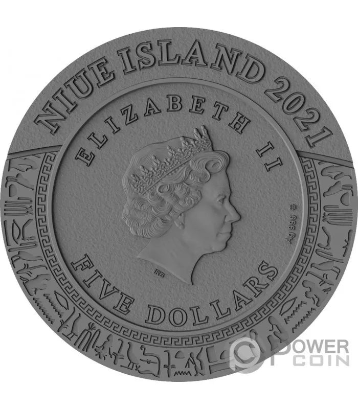 2021 Niue Gods of Anger: Sekhmet 2 oz. Silver Coin